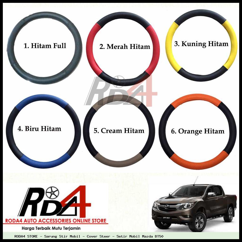 Sarung Stir Mobil - Cover Steer - Setir Mobil Mazda BT50