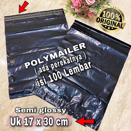 Plastik Polymailer Packing Online Shop UKURAN 17 X 30 CM