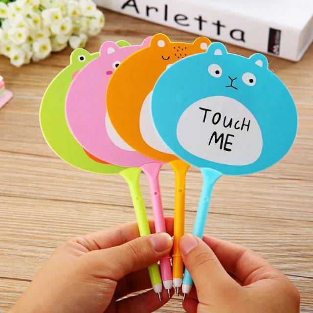 

Pena Kipas Animal / Pulpen Kipas / Souvenir Ulang Tahun/ Nikahan Pena Kipas