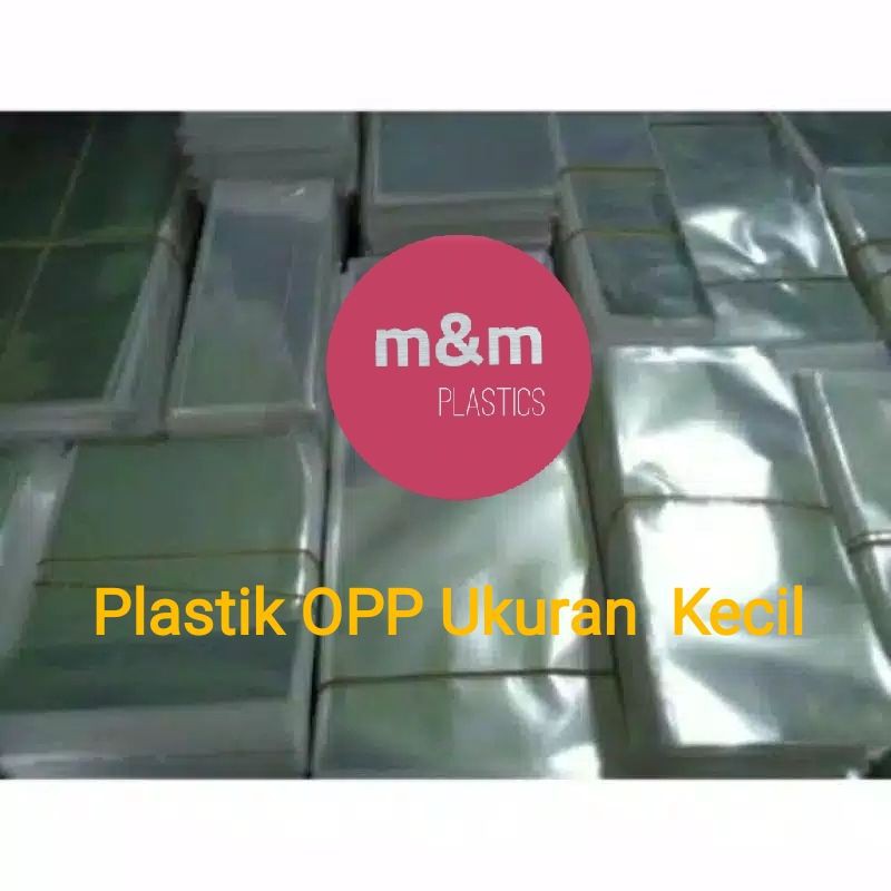 

Plastk Kecil Tebal Plastik OPP Bening Kaca Plastik Souvenir dan Aksesoris Ukuran Kecil