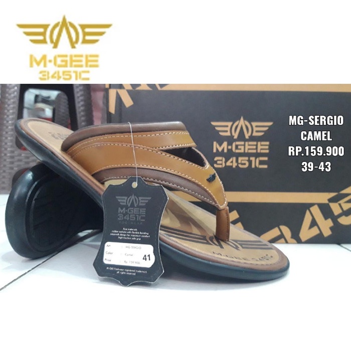MGEE SERGIO SANDAL PRIA SANDA KASUAL PRIA ORIGINAL TERBAIK