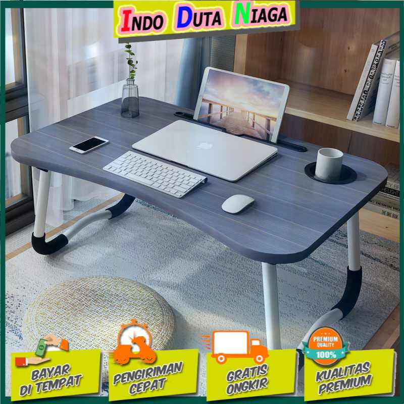 IDN TECH - NWDESK Stand Meja Laptop Lipat Foldable Notebook Desk Table - Z22