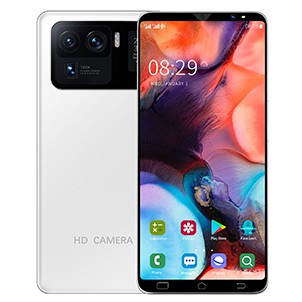 HP Murah Xiomi  M11pro Ultra smartphone RAM 6GB +128GB Baru Handphone Android 10.0 6.1inch screen Ponsel-putih