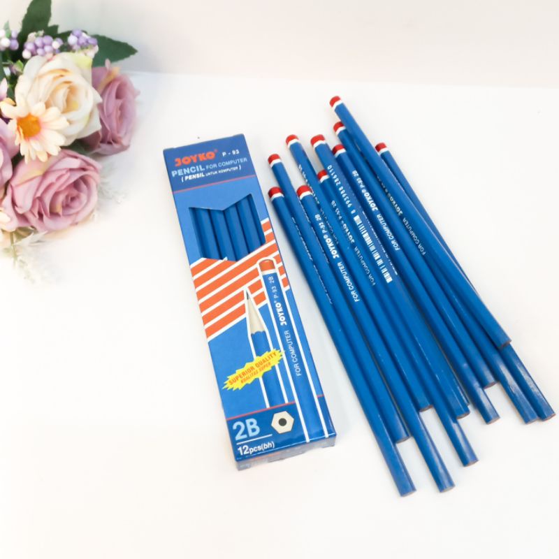 Pensil Joyko 2B isi 12Pcs Original