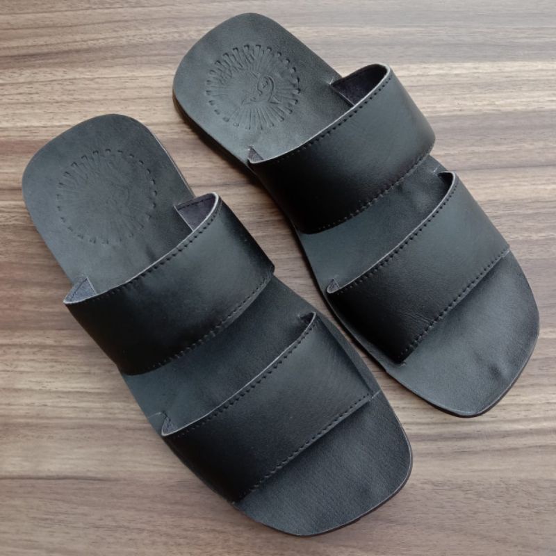 BISA COD!!! SANDAL KOKOP BAN2 PRIA KULIT ASLI/ SANDAL PRIA KULIT ASLI