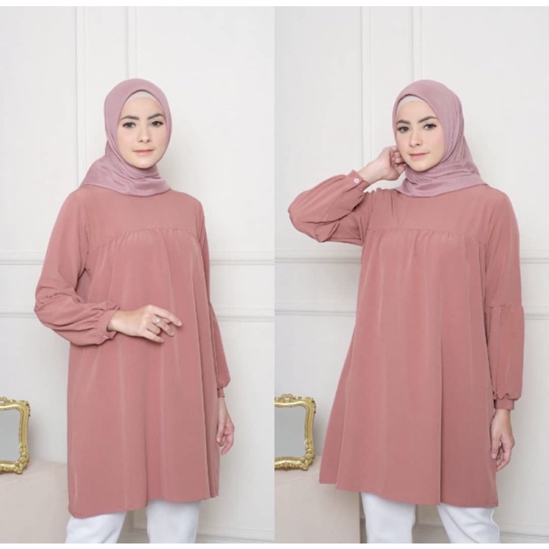 TUNIK HILDA / ATASAN WANITA / BAJU WANITA / BAJU MURAH