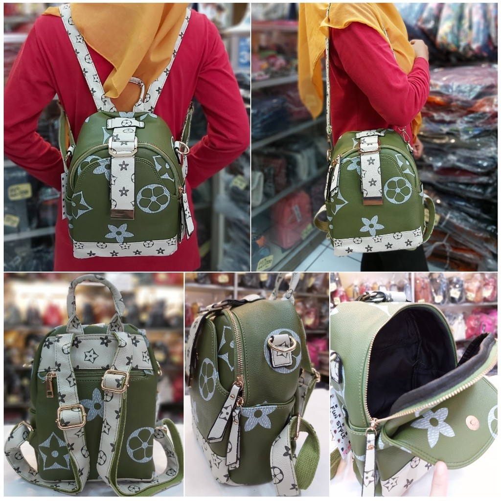 Tas ransel multifungsi wanita