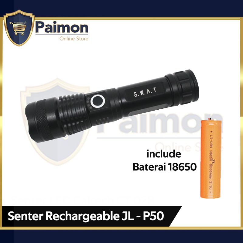 Senter Rechargeable Jinlong JL P50
