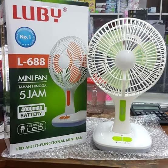 kipas angin emergency, luby L-688, kipas angin