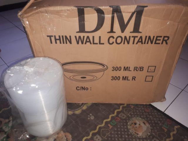Thinwall Mangkok 800ml Rou / Thinwall Mangkok Tebal / Thinwall Box Mangkok Microwave