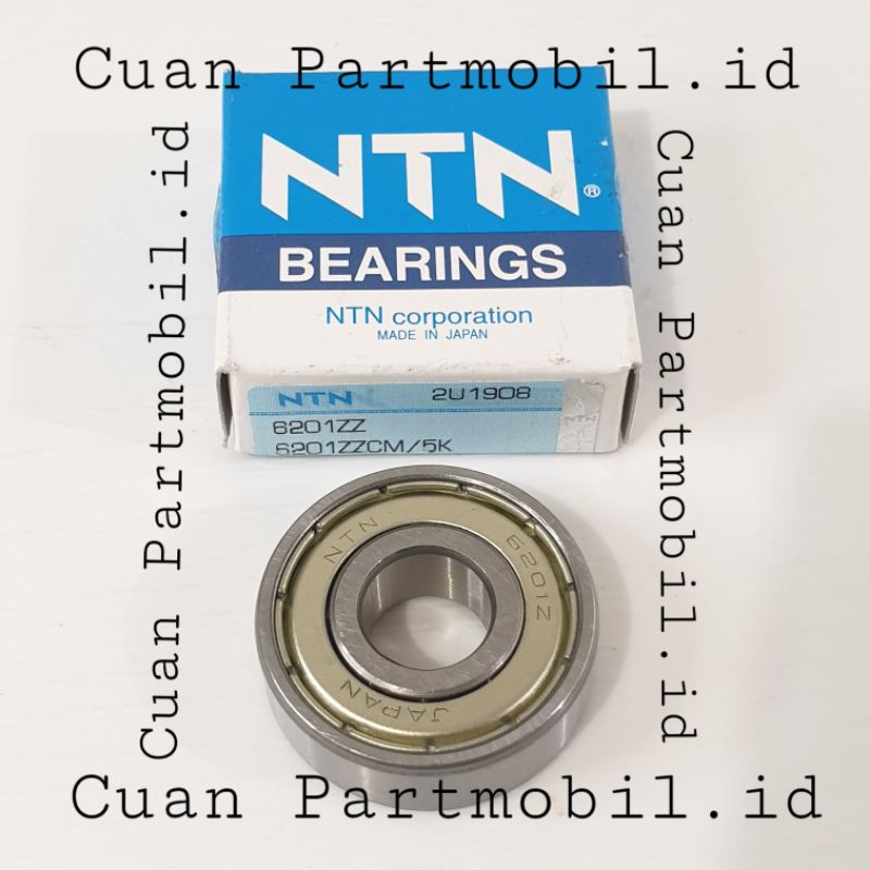 BALL BEARING 6201ZZ 6201 ZZ UNIVERSAL NTN