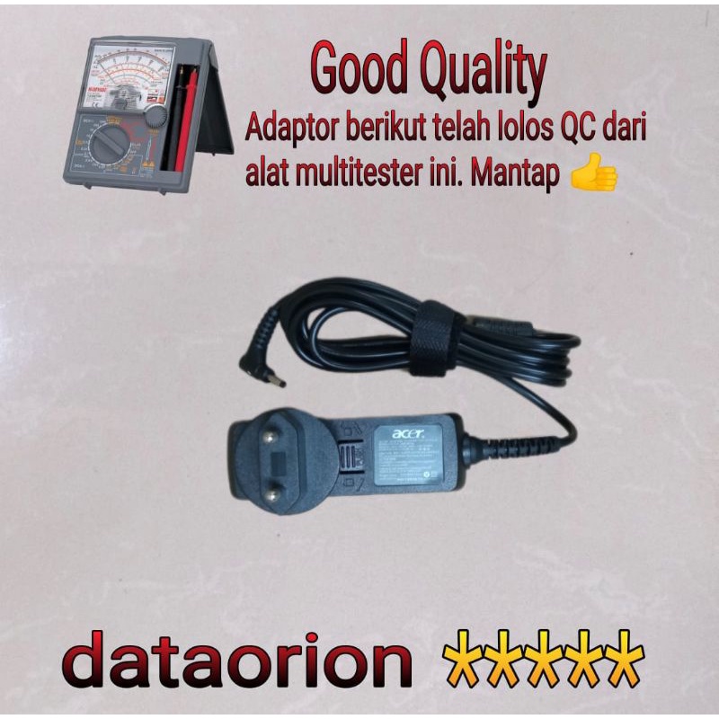 Adaptor Charger Acer 12V 2A DC 3.0x1.0 mm colokan kecil