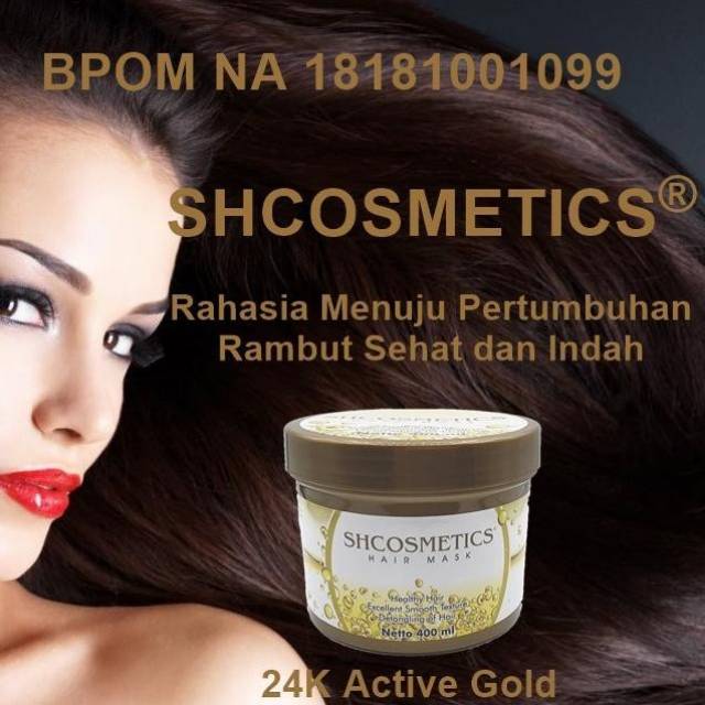 MASKER RAMBUT SHCOSMETICS BPOM 400ml