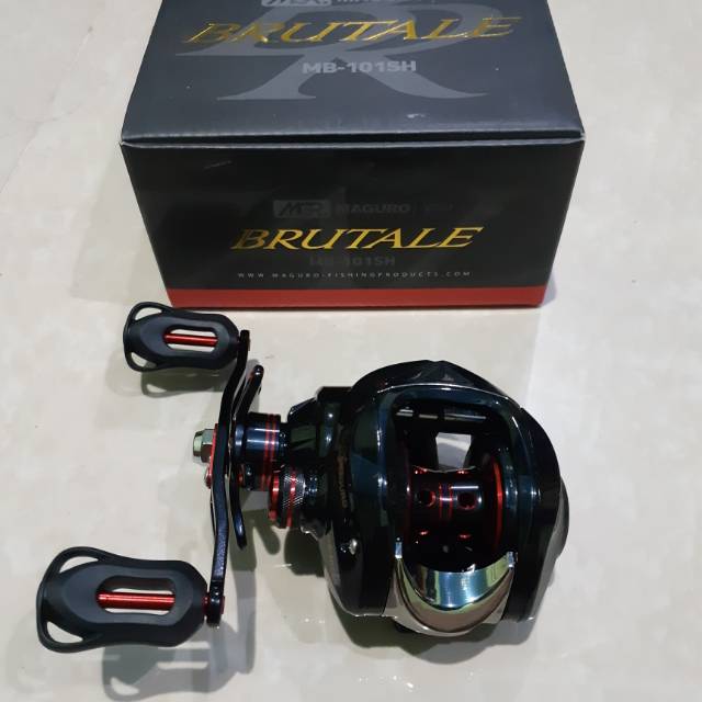 Reel bc maguro brutale MB-101SH handle kiri