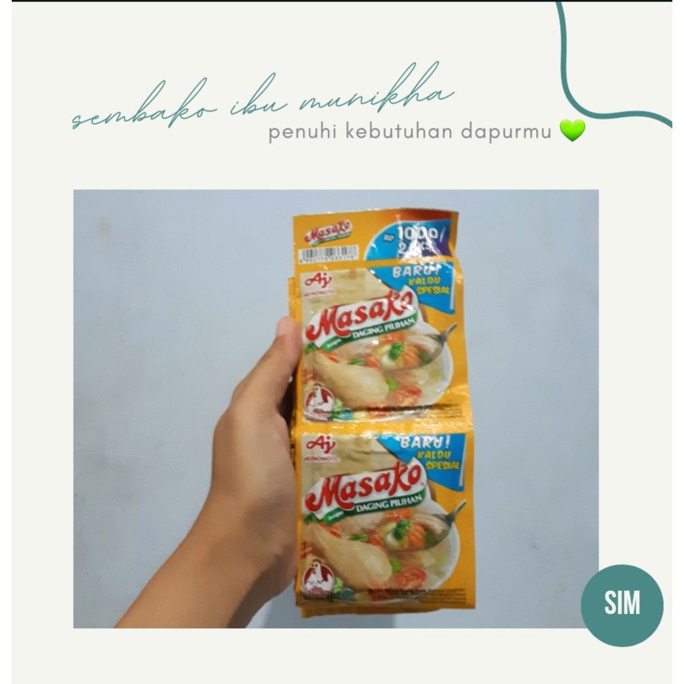 Jual Masako Penyedap Rasa Ayam Sachet Isi 12 Shopee Indonesia