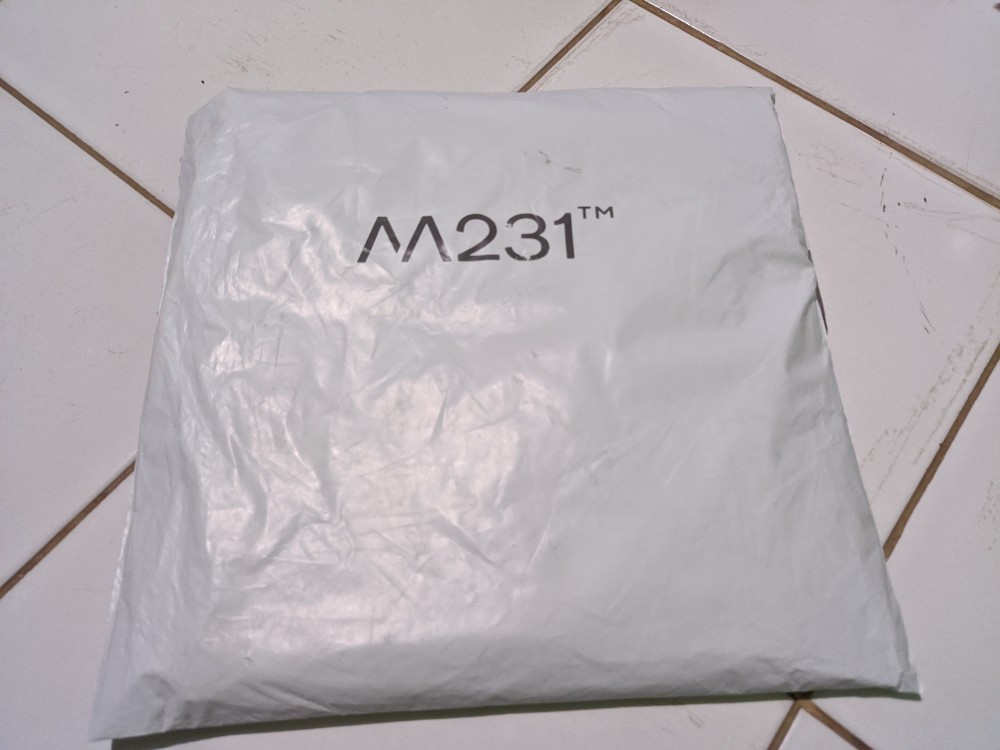 M231 Kemeja Pria Batik Panjang Hitam 1490b