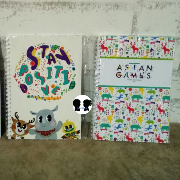 

Murah Notebook Buku Catatan Notes Asian Games Perlengkapan Sekolah Hot Sale