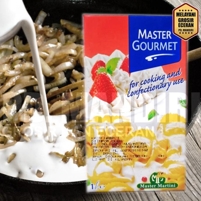 

(BISA COD) MASTER GOURMET COOKING CREAM NON DAIRY 1 L