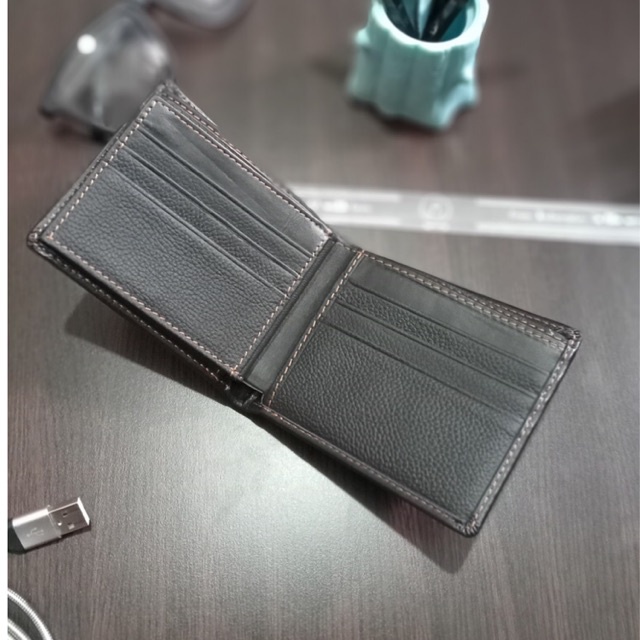 DOMPET KULIT ASLI LIPAT DUA‼️bahan kulit asli lokal berkulitas model lipat dua ukuran standard dari anton hilmanto #dompet #dompetlipat #dompetkulit #dompetpria