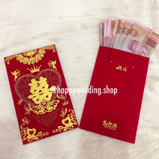 

Angpao Kain Bludru Wedding / Angpao Shuang xi Sangjit