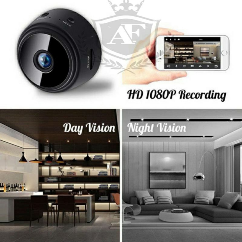 IP Cam A9 Mini Spy WiFi HD 5MP Smart CCTV Wireless Camera Pengintai