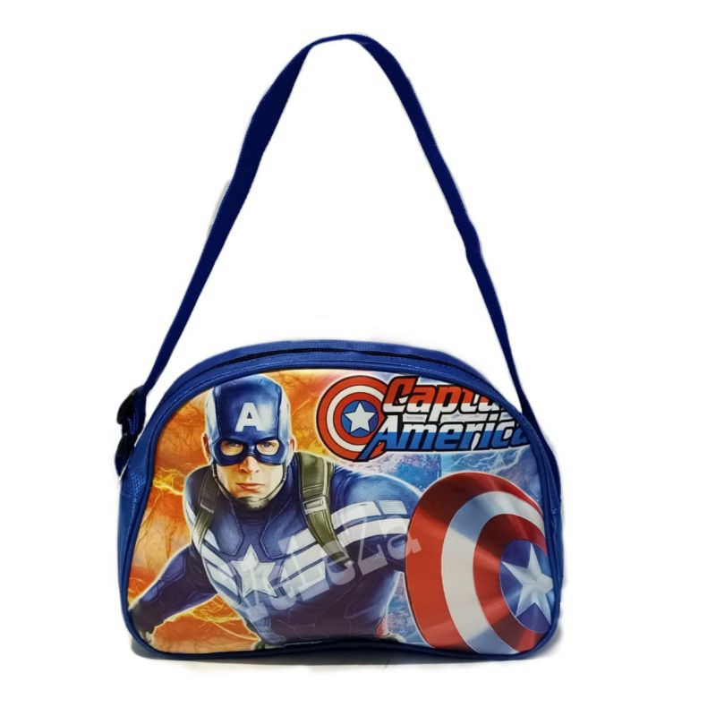 Tas Sekolah Anak Karakter Captain America Triple set Tas anak laki-laki