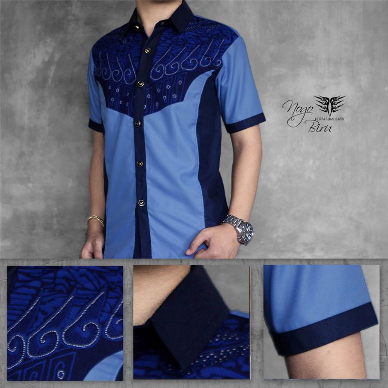 BATIK KERTABUMI JOGJA - KODE NOGO BIRU