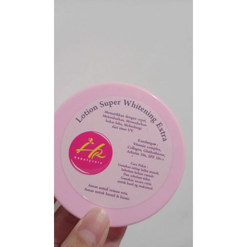 Lotion extra whithening hr beautycare