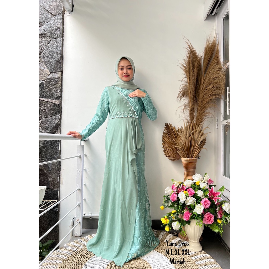 DVN ~ Gamis YUMA Payet Premium || Gamis Wisuda Modern Masa Kini || Premium Quality Product || Gamis Seragam Pesta Terbaru 2022 || Gamis Remaja Kekinian || Gamis Tille Tuton