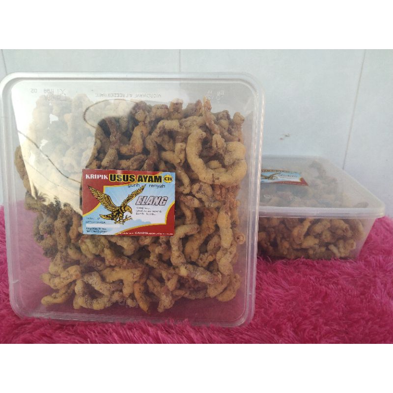 

Kripik Usus Ayam/Kriukk gemass 1kg