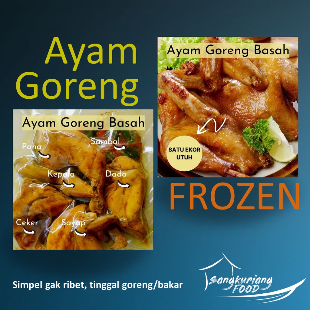

Ayam Goreng Frozen 1 Ekor