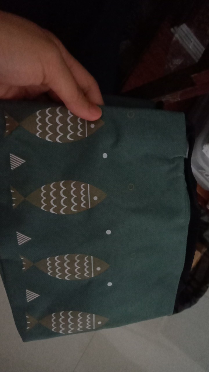 Lunch Bag Cooler | Tas Bekal Makan - Motif Ikan  #05
