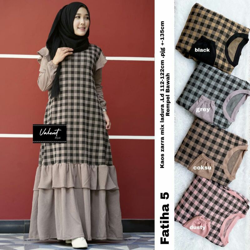 Gamis Fatiha 5 by Valent || Gamis
