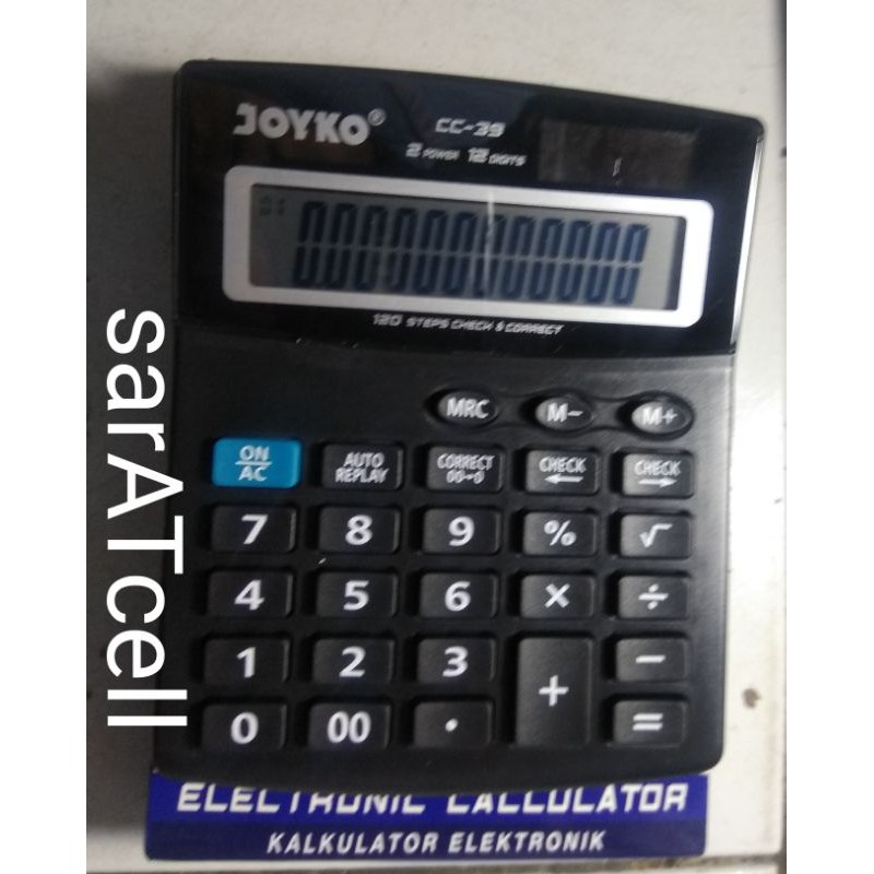 

Kalkulator 12 Digits Display Joyko CC-32 / CC-39