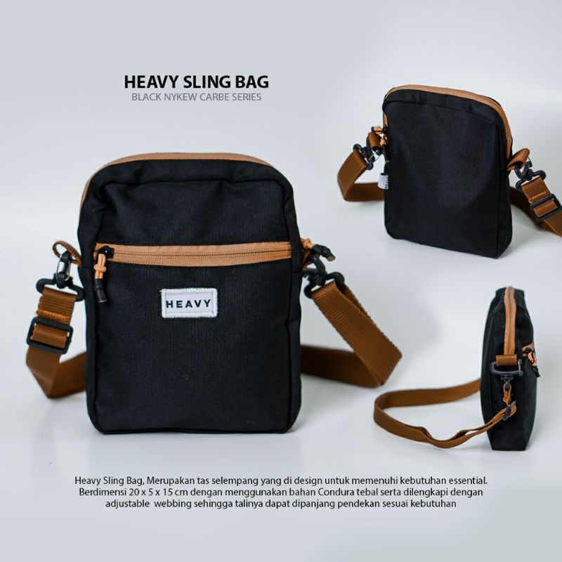 Heavy Nykew Carbe Pouch bag | Tas selempang pria