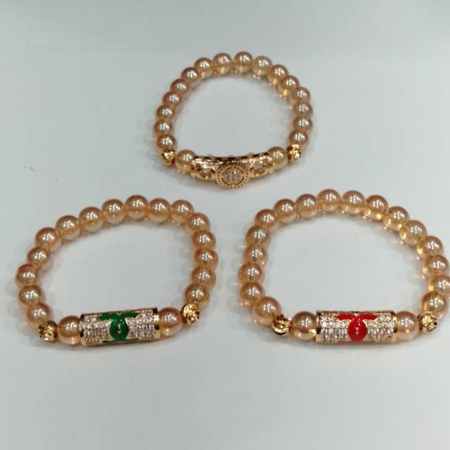 Gelang batu//gelang wanita//gelang replika emas