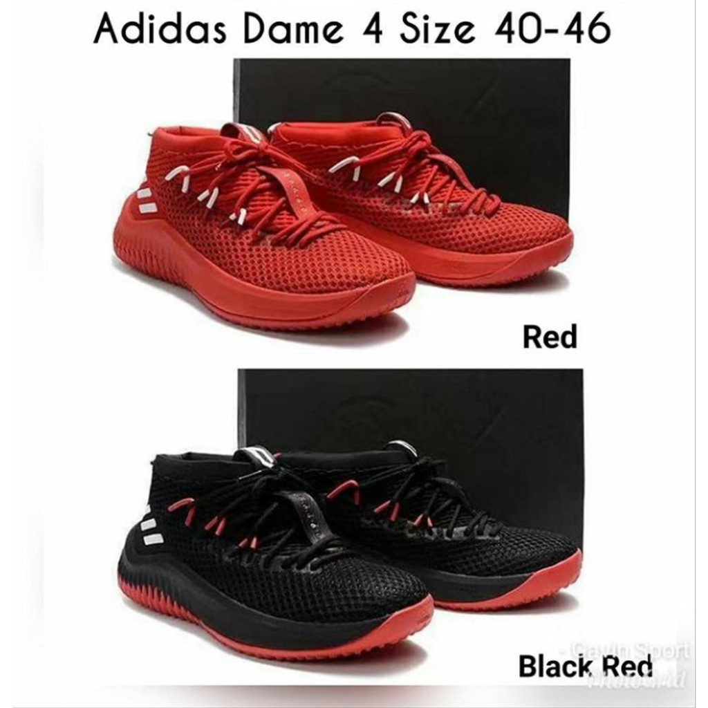 damian lillard 4 red