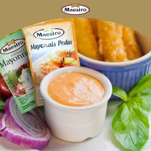 

Mayonaise Maestro Pedas & Original 100gr