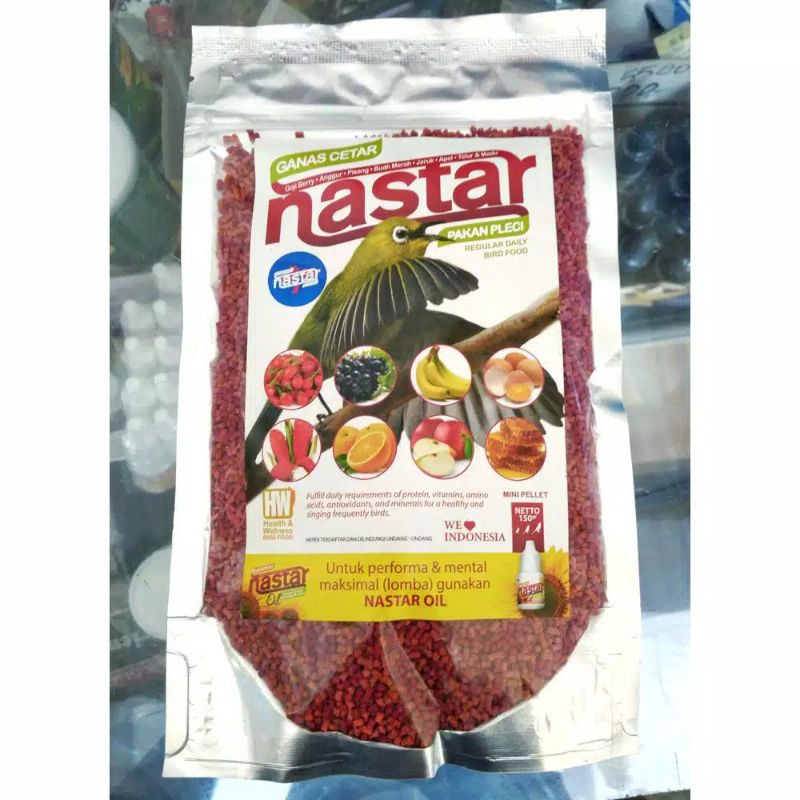 HW NASTAR PAKAN BURUNG PLECI