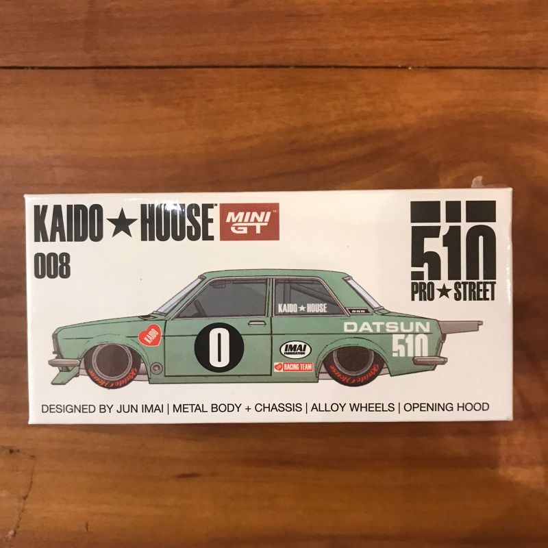 MINIGT XKAIDO HOUSE 008 DATSUN 510 PRO STREET KDO510
