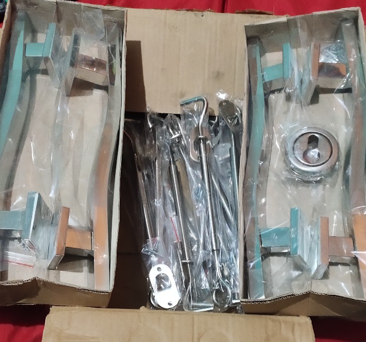 Handle Pintu Es Tarikan Pintu 33 Cm Gagang Pintu Rumah Minimalis Kotak Kunci Stainles Kobra Doorpull