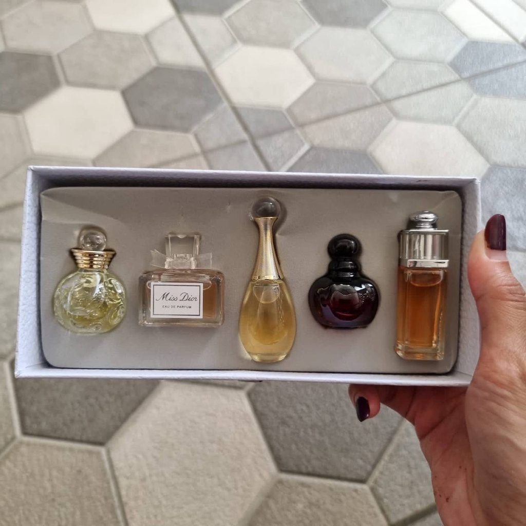 Parfum Christian Dior Les Miniature Collection 5 Piece [ isi 5ml/pc ]