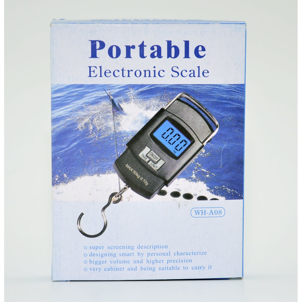 VOM Weiheng Portable Electronic Scale / Timbangan Gantung Digital 50 Kg - 0122