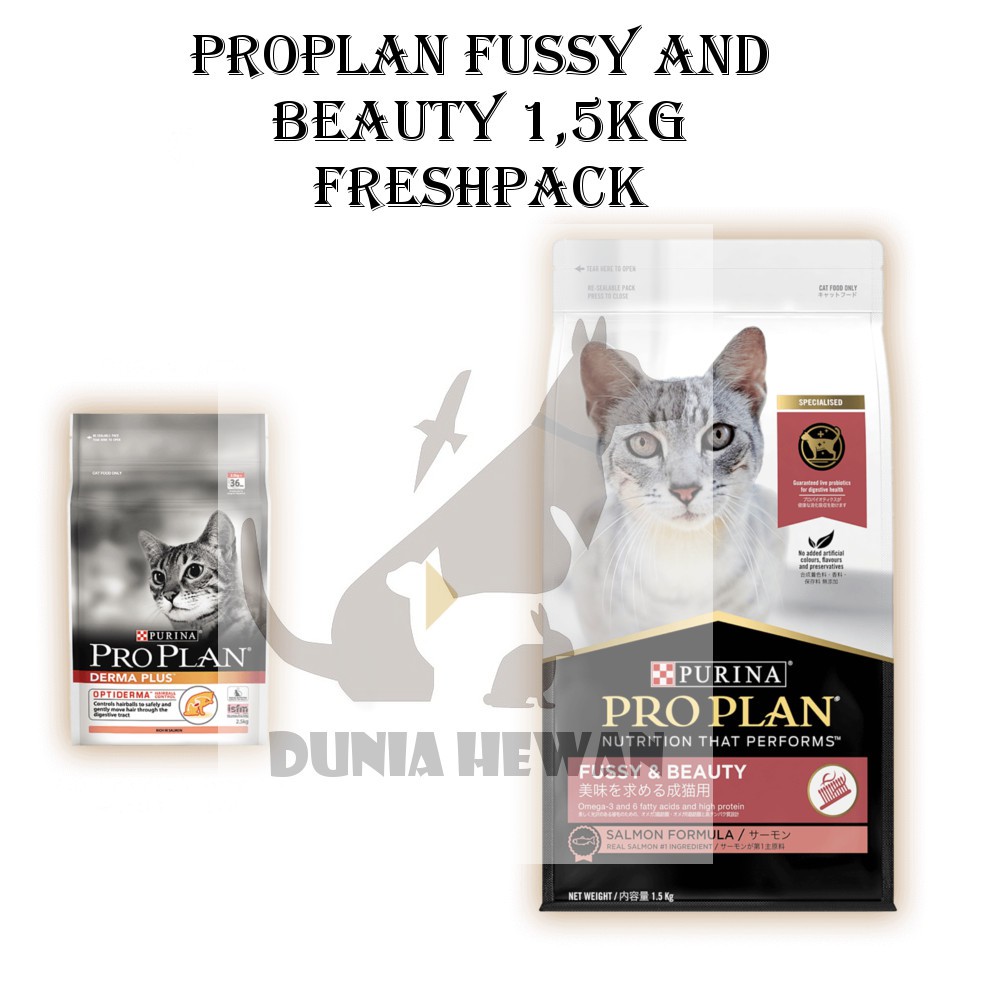 PROPLAN/PRO PLAN FUSSY AND BEAUTY SALMON 1.5KG 1,5KG 1.5 KG 1,5 KG