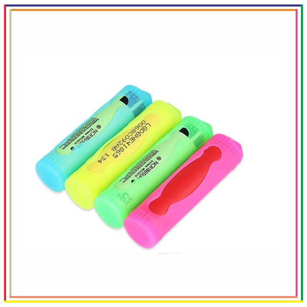 BATERAI RUBBER CASE 1 SLOT 18650