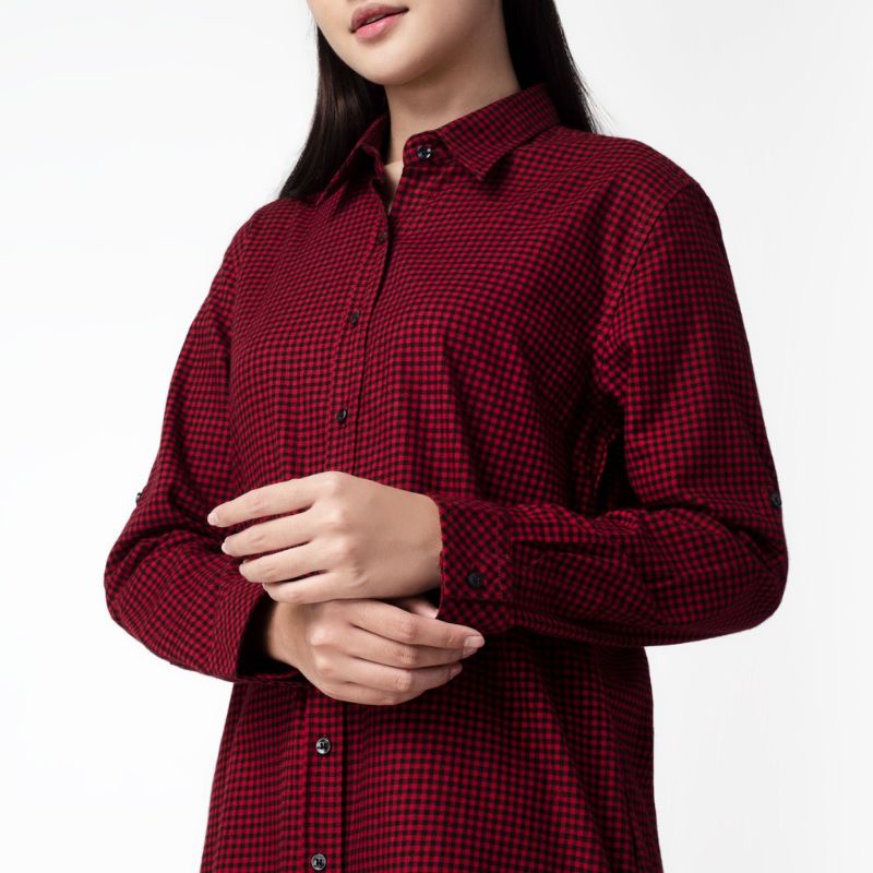 KEMEJA TUNIK WANITA BENHILL/ KEMEJA BENHILL/ KEMEJA WANITA KOTAK/ KEMEJA LENGAN PANJANG/ TUNIK WANIT