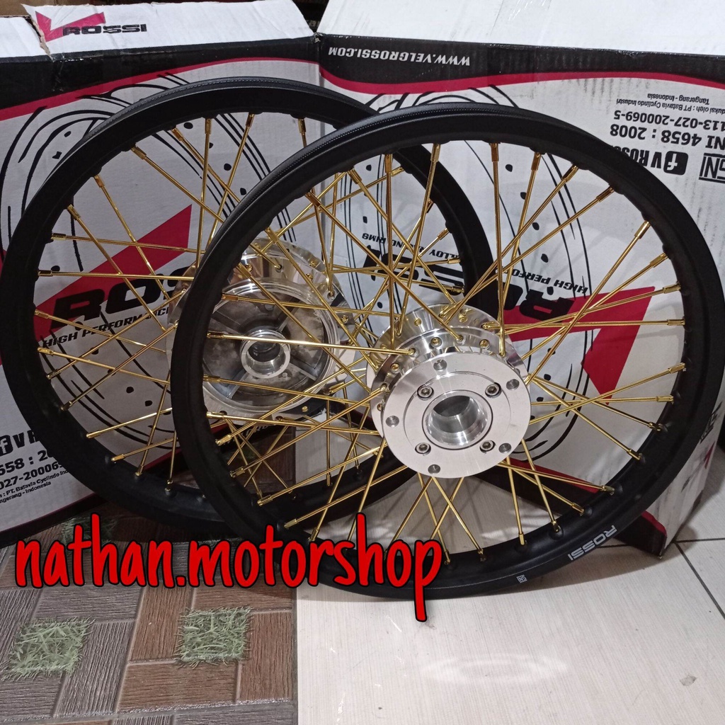 Velg Rossi Jari2 Vixion Lama Vixion old - Pelek Jari2 Ring17 Vixion Old - Produk Original Rossi SNI
