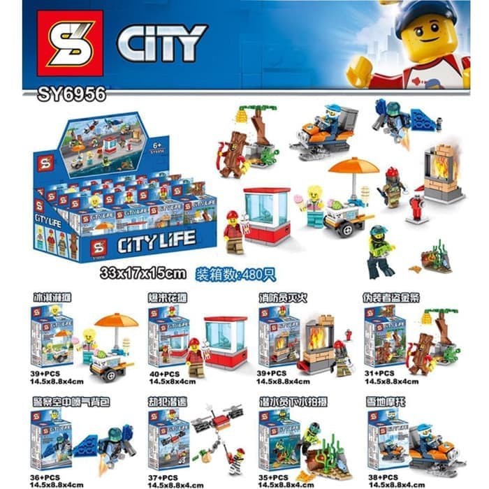 BS-039 Minifigure City Collection - SY 6956