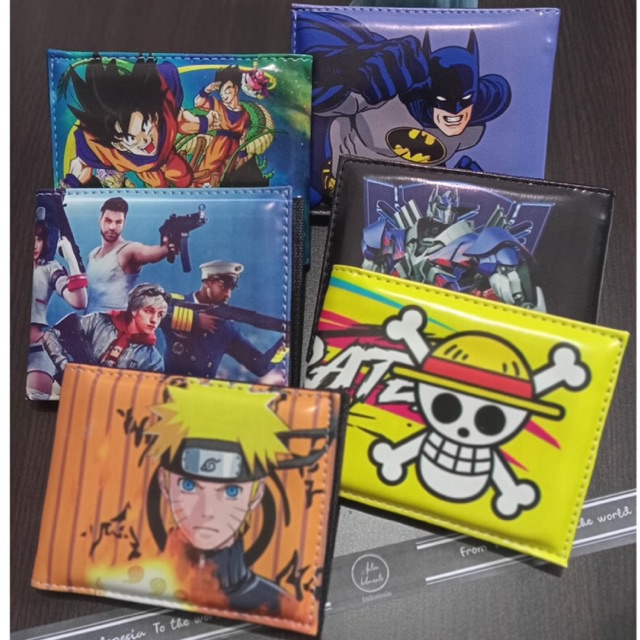 dompet gambar asli dari anton hilmanto motif printing cetak D-600 karekter super hero dan anime jepang batman spiderman naruto onepiece #dompet #dompetanak #dompetkeren #dompetanime #dompetanakcowok #dompetcowok