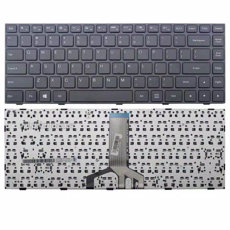 Keyboard Lenovo IdeaPad 100-14IBD 100S-14IBD 141BD Series Black